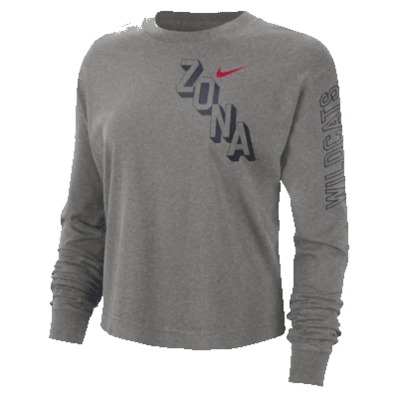 Arizona Heritage Women's Nike College Boxy Crew-Neck T-Shirt sold by Nike