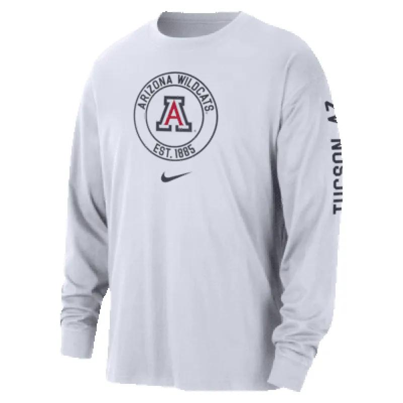 Arizona Max90 Men's Nike College Long-Sleeve T-Shirt sold by Nike