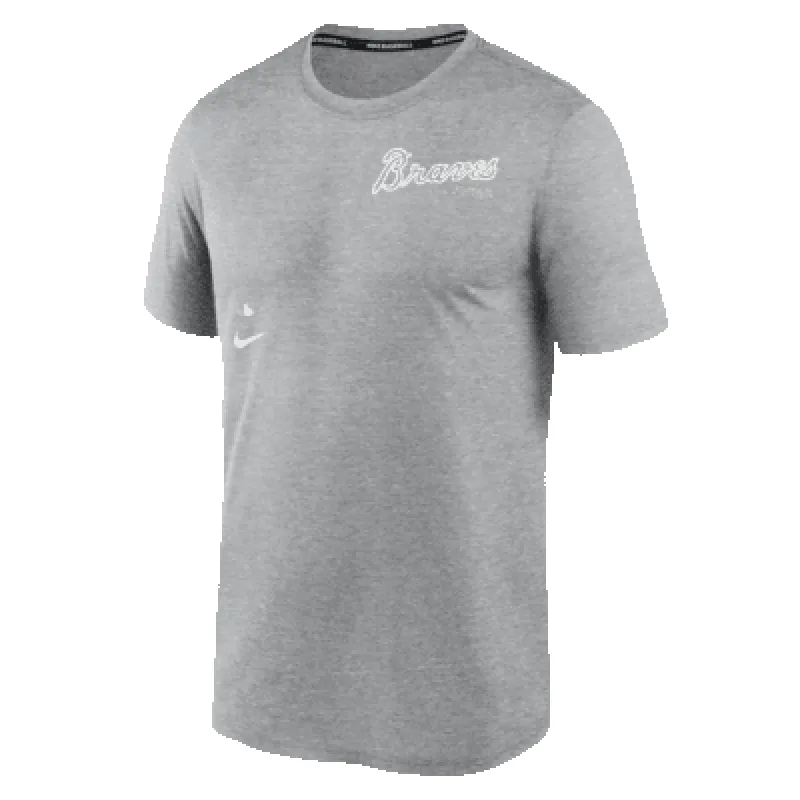 Atlanta Braves Authentic Collection Early Work Men’s Nike Dri-FIT MLB T-Shirt sold by Nike