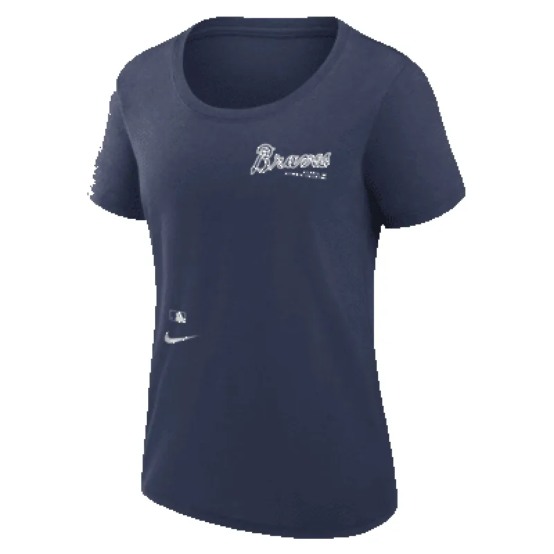 Atlanta Braves Authentic Collection Early Work Women's Nike Dri-FIT MLB T-Shirt sold by Nike