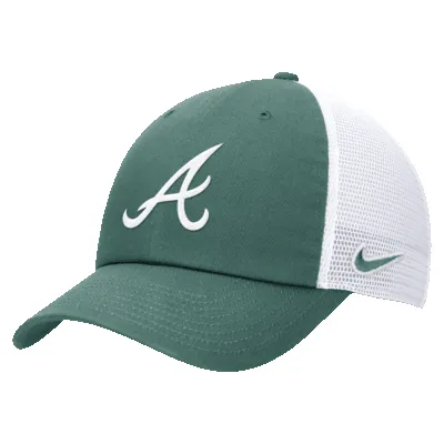 Atlanta Braves Bicoastal Club Men's Nike MLB Trucker Adjustable Hat sold by Nike