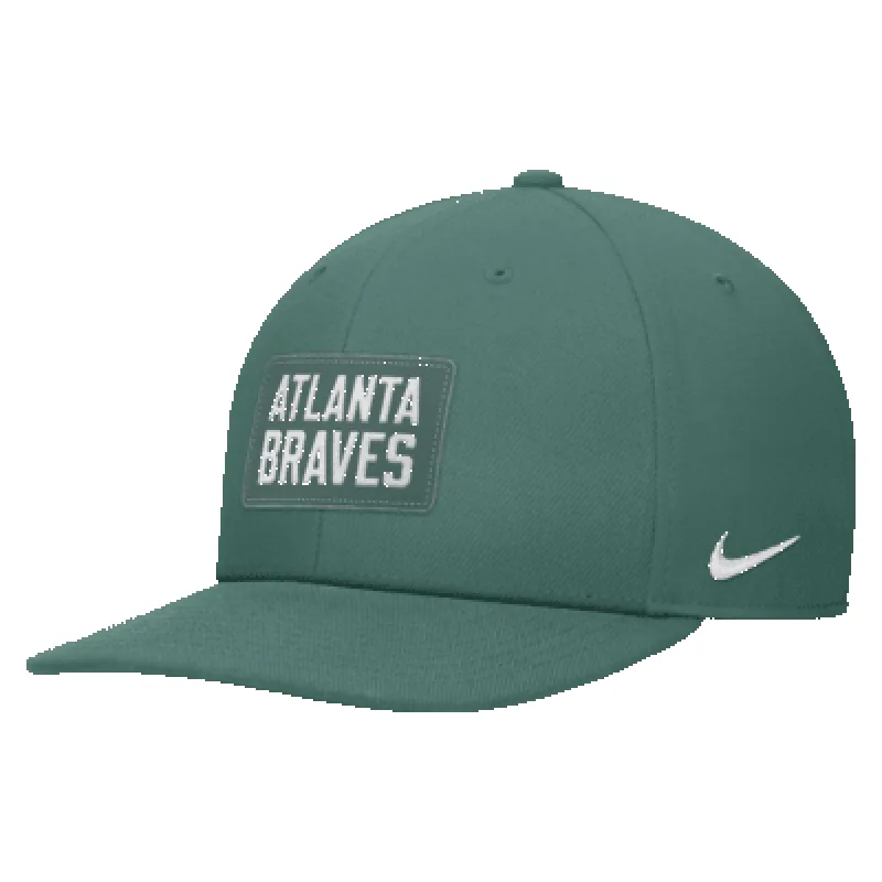 Atlanta Braves Bicoastal Pro Men's Nike Dri-FIT MLB Adjustable Hat sold by Nike