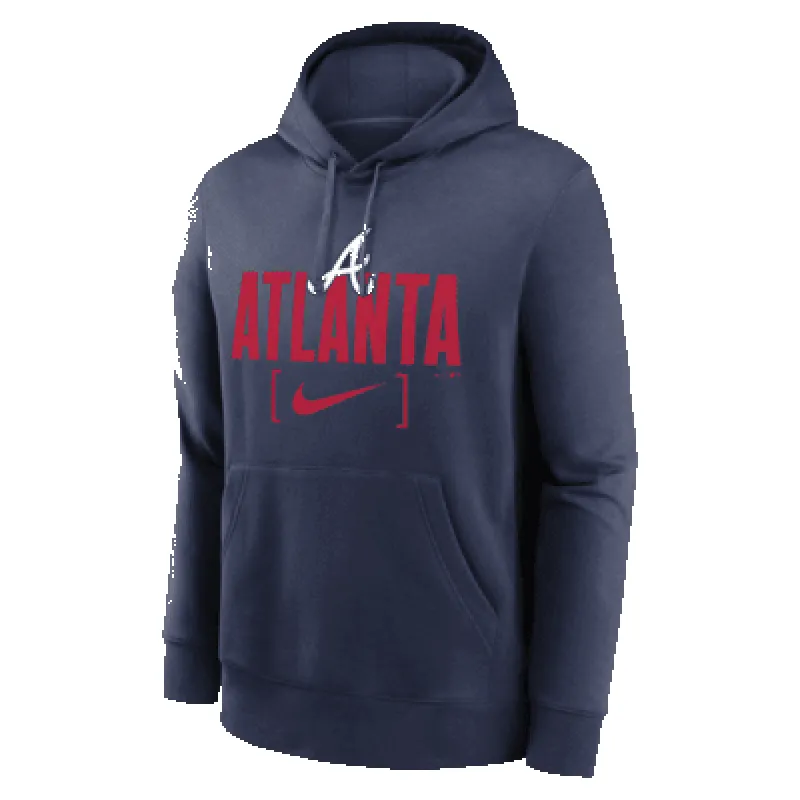 Atlanta Braves Club Slack Men's Nike MLB Pullover Hoodie sold by Nike