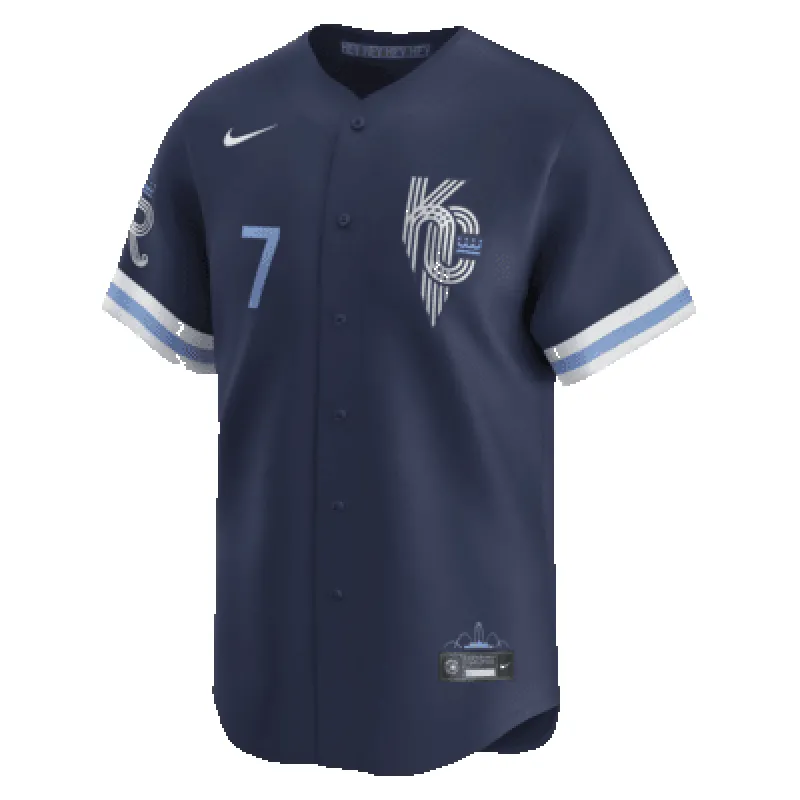 Bobby Witt Jr. Kansas City Royals City Connect Men's Nike Dri-FIT ADV MLB Limited Jersey sold by Nike