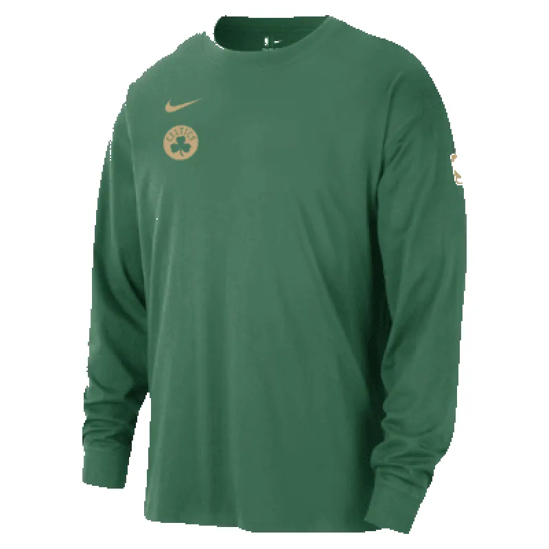 Boston Celtics Courtside Men's Nike NBA Long-Sleeve Max90 T-Shirt sold by Nike