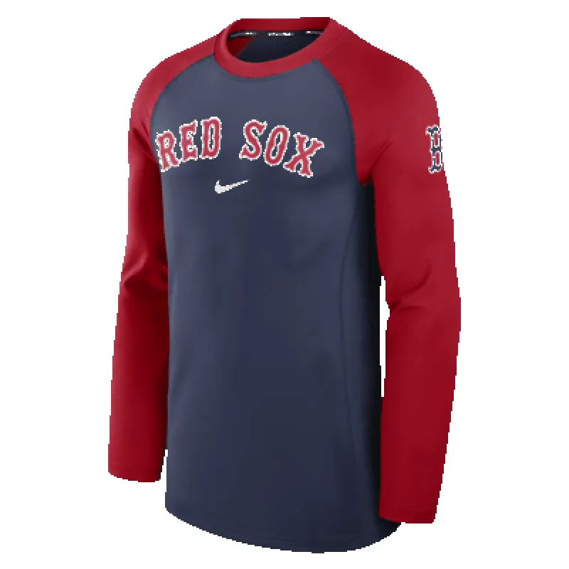 Boston Red Sox Authentic Collection Game Time Men's Nike Dri-FIT MLB Long-Sleeve T-Shirt sold by Nike