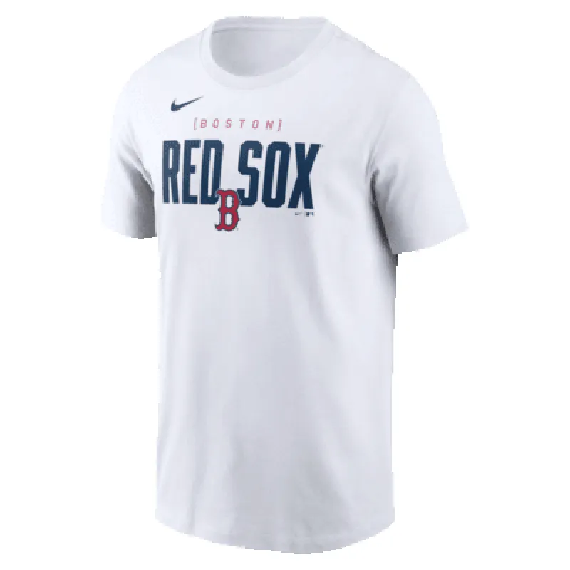 Boston Red Sox Home Team Bracket Men's Nike MLB T-Shirt sold by Nike