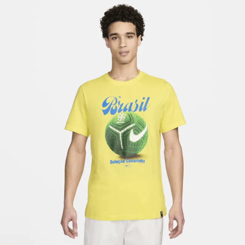Brazil Home Field Men's Nike Soccer T-Shirt sold by Nike