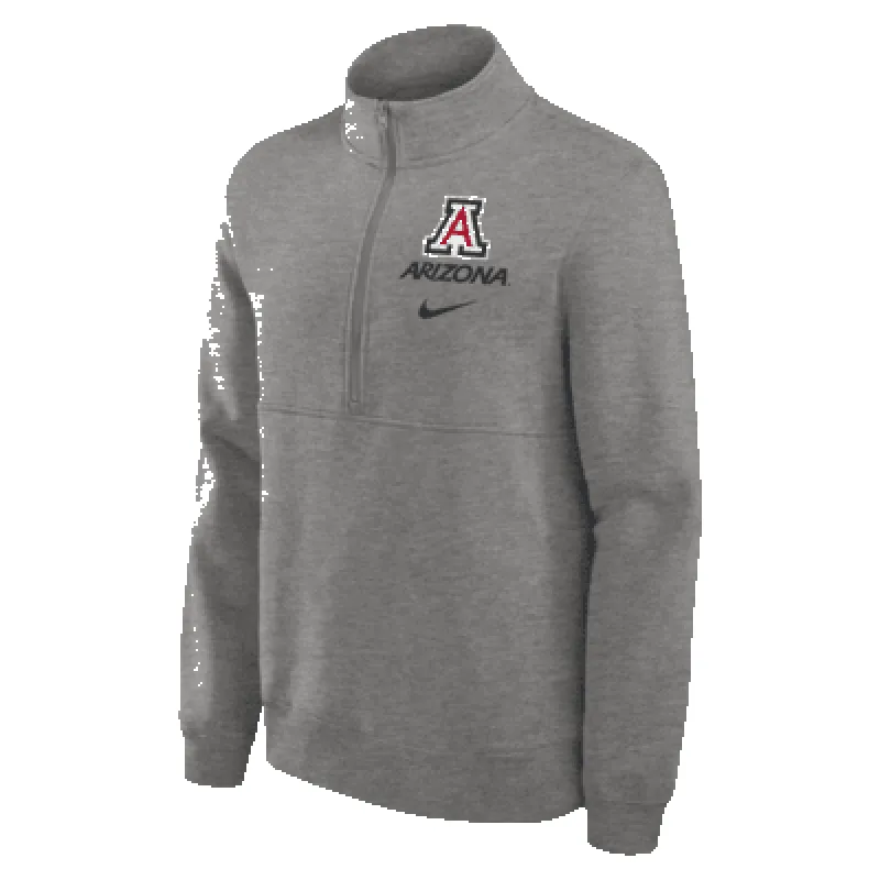 Arizona Wildcats Primetime Club Men's Nike College 1/2-Zip Crew sold by Nike