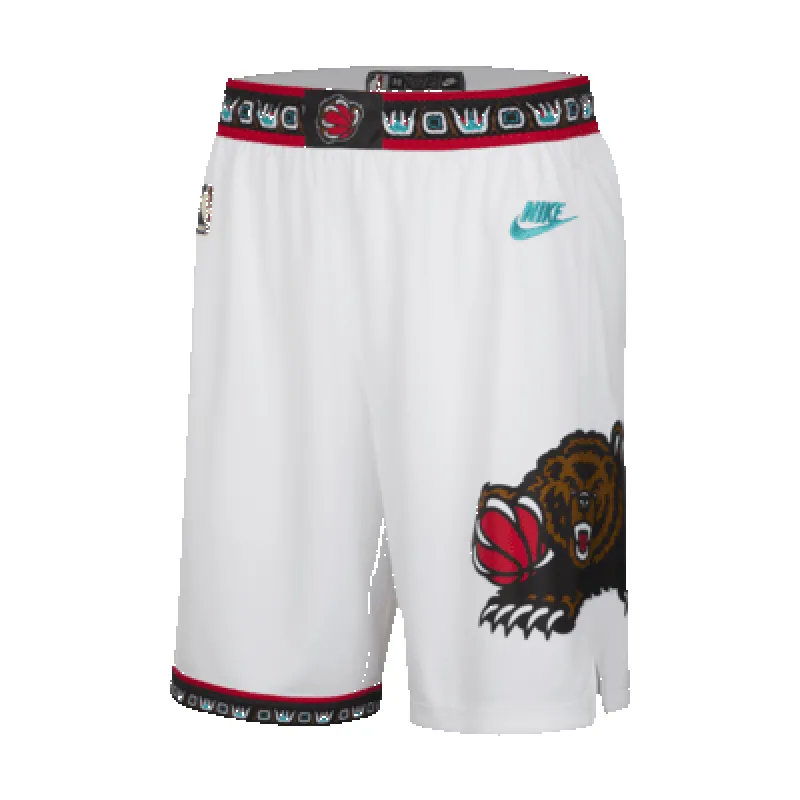 Memphis Grizzlies 2024/25 Hardwood Classics Men's Nike Dri-FIT NBA Swingman Shorts sold by Nike