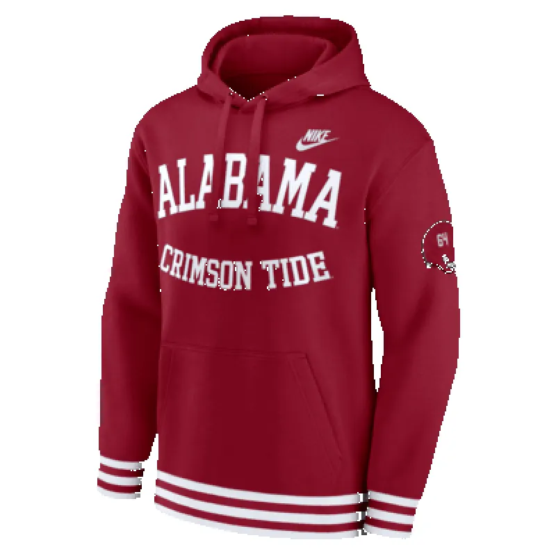 Alabama Crimson Tide Legacy Retro Men’s Nike College Pullover Hoodie sold by Nike