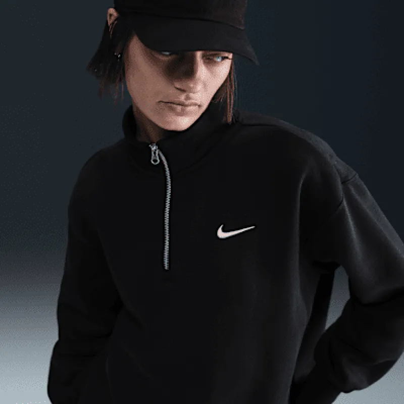 Nike Sportswear Phoenix Fleece Women's Oversized 1/4-Zip Sweatshirt sold by Nike