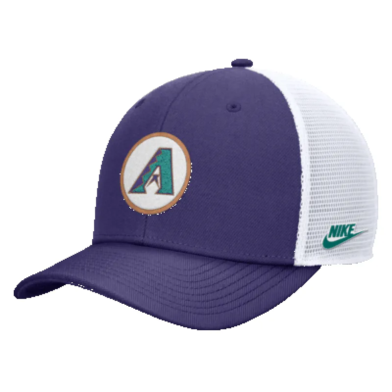 Arizona Diamondbacks Cooperstown Rise Men's Nike Dri-FIT MLB Trucker Adjustable Hat sold by Nike