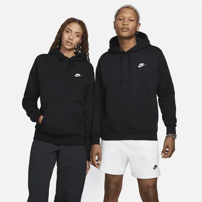 Nike Sportswear Club Fleece Pullover Hoodie - Black sold by Nike