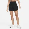 Nike Women's One Dri-FIT Ultra High-Waisted 3" Brief-Lined Shorts in Black | DX6642-010 sold by Nike