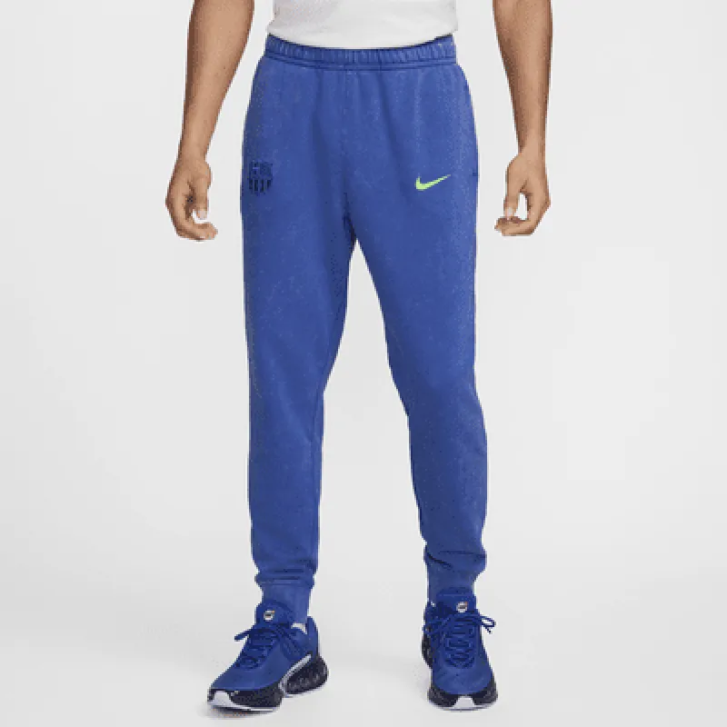 FC Barcelona Club Third Men's Nike Soccer French Terry Joggers made by Nike