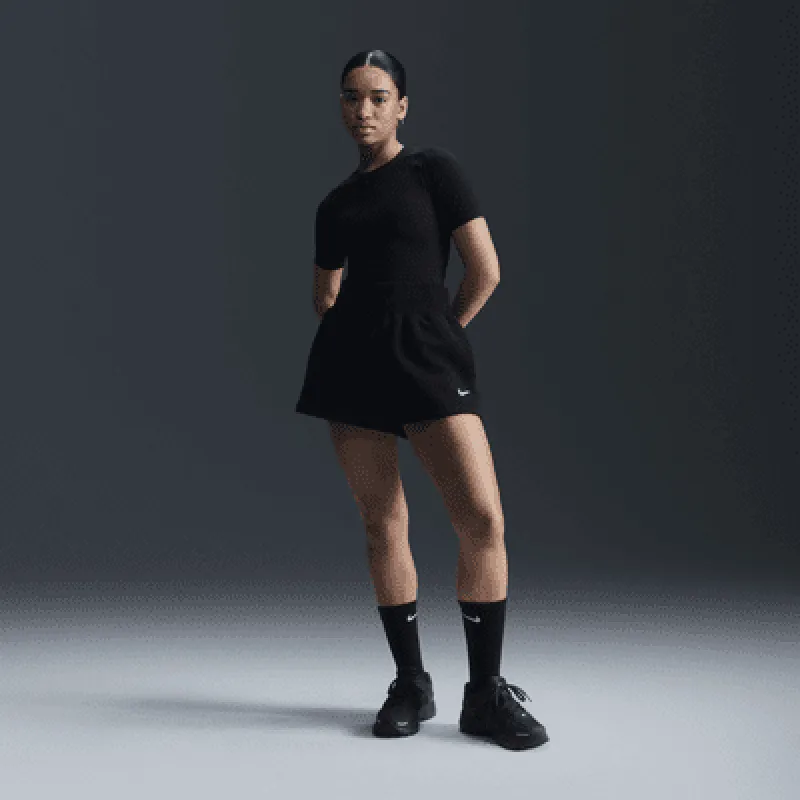 Nike Sportswear Phoenix Fleece Women's High-Waisted Loose Shorts sold by Nike