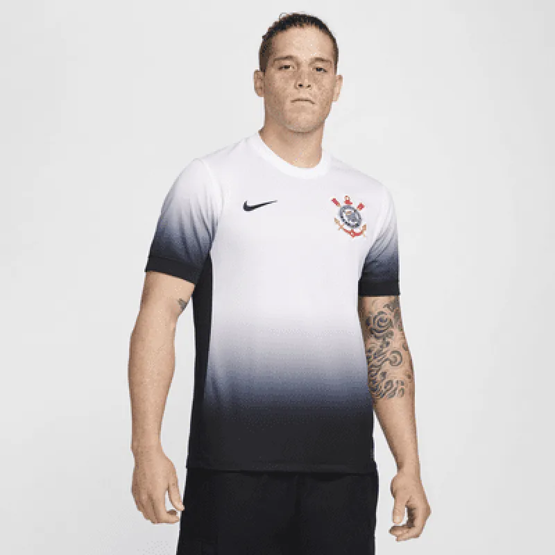 S.C. Corinthians 2024/25 Stadium Home Men's Nike Dri-FIT Soccer Replica Jersey sold by Nike