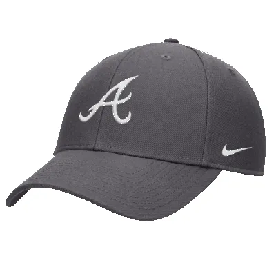 Atlanta Braves Club Men's Nike Dri-FIT MLB Adjustable Hat sold by Nike