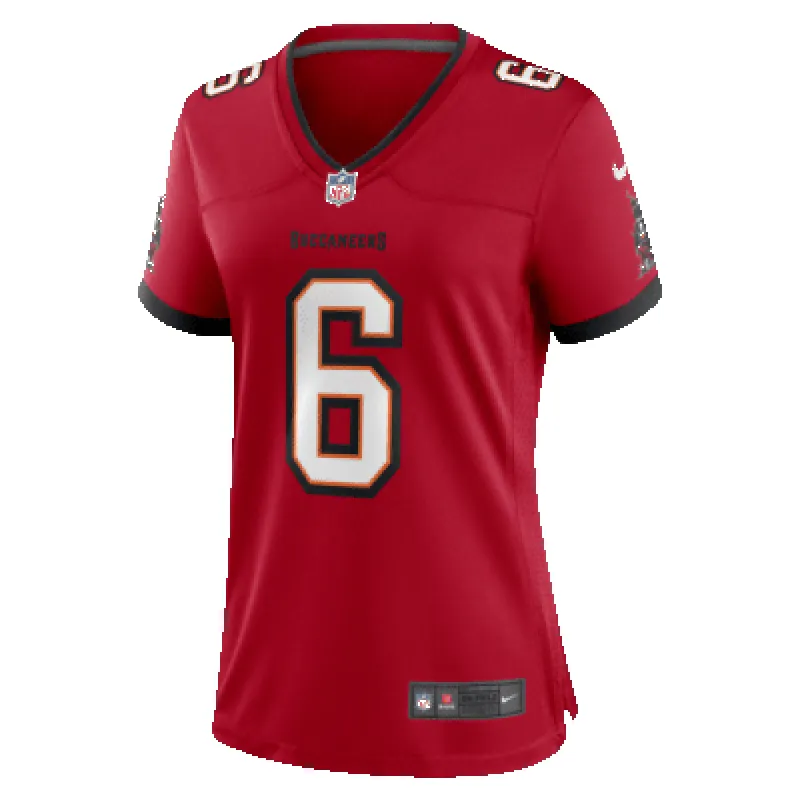 Baker Mayfield Tampa Bay Buccaneers Women's Nike NFL Game Football Jersey made by Nike