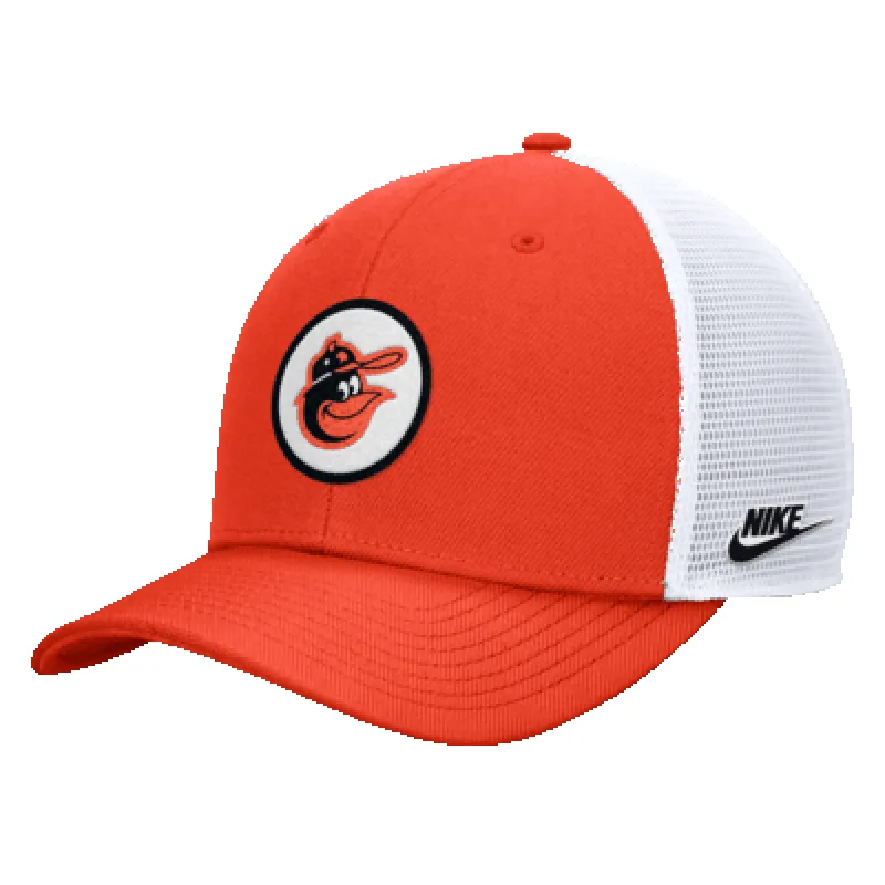 Baltimore Orioles Cooperstown Rise Men's Nike Dri-FIT MLB Trucker Adjustable Hat sold by Nike
