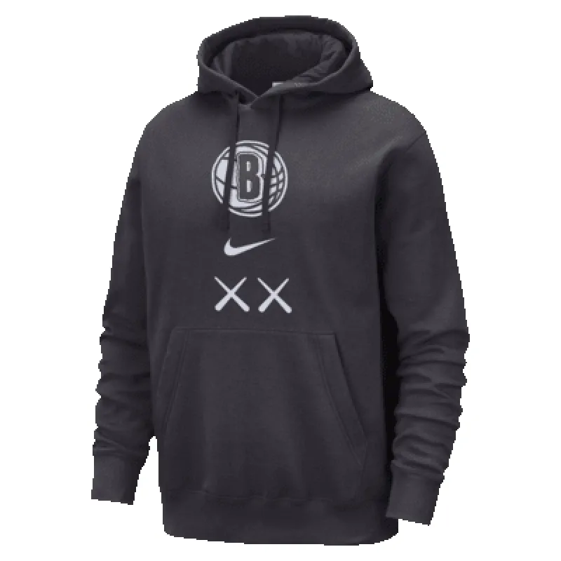 Brooklyn Nets Club Fleece City Edition Men's Nike NBA Pullover Hoodie sold by Nike