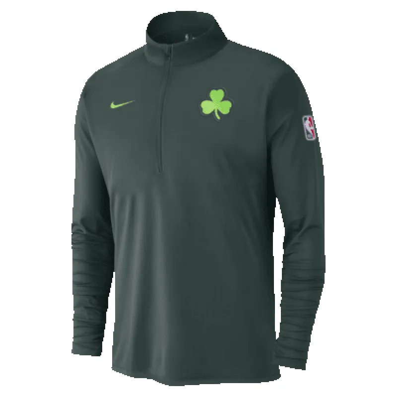 Boston Celtics City Edition Men's Nike Dri-FIT NBA 1/2-Zip Long-Sleeve Top sold by Nike