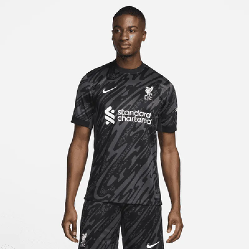 Liverpool FC Stadium Goalkeeper Men's Nike Dri-FIT Soccer Replica Short-Sleeve Jersey sold by Nike