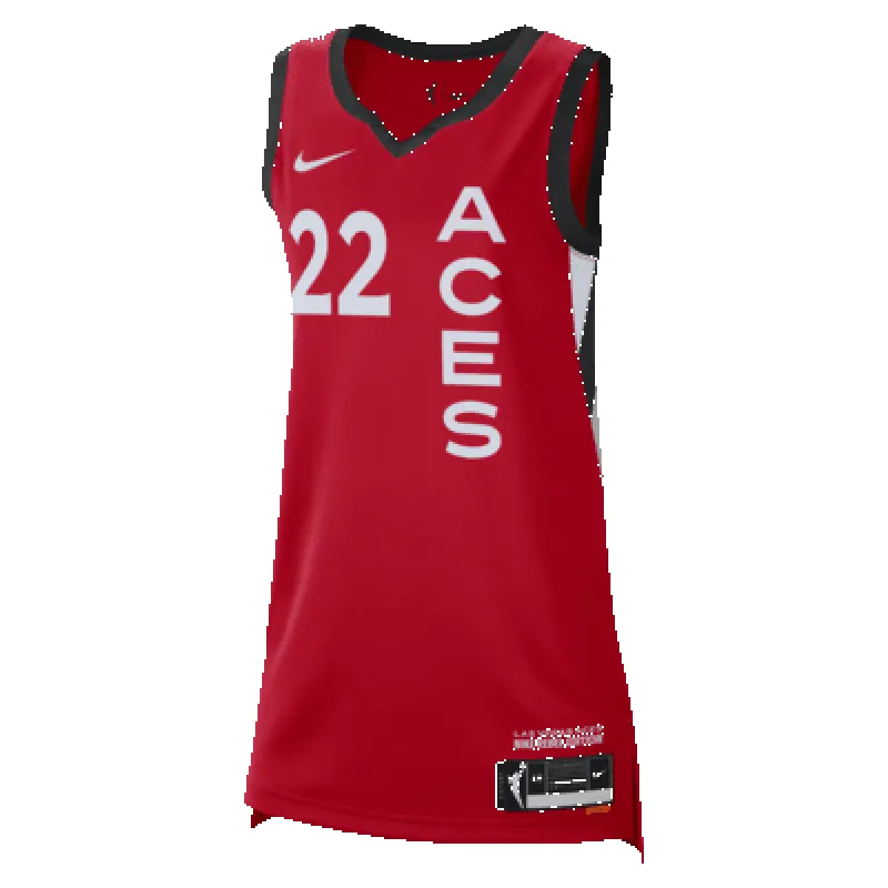 A'ja Wilson Las Vegas Aces 2024 Rebel Edition Nike Dri-FIT WNBA Victory Jersey sold by Nike