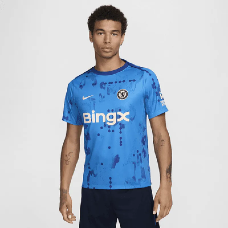 Chelsea FC Academy Pro Men's Nike Dri-FIT Soccer Short-Sleeve Pre-Match Top sold by Nike