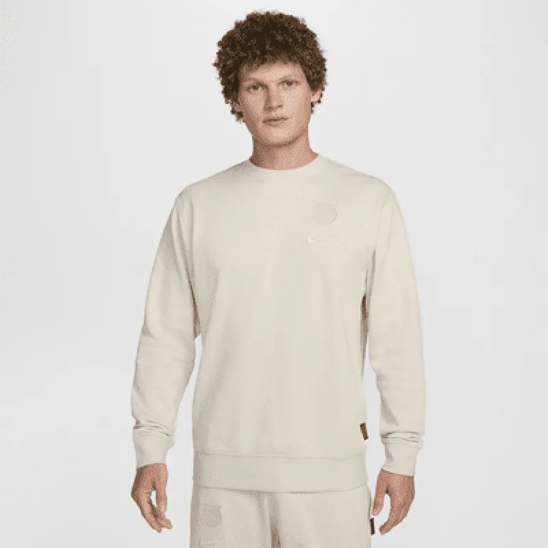 FC Barcelona Club Home Men's Nike Soccer Crew-Neck Sweatshirt made by Nike