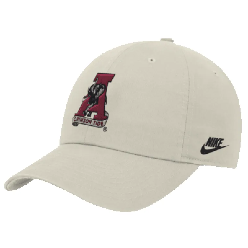 Alabama Crimson Tide Legacy Club Swoosh Men's Nike Dri-FIT College Adjustable Hat sold by Nike
