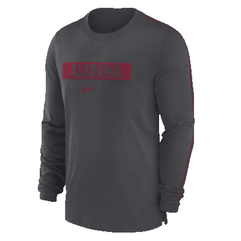 Alabama Crimson Tide Sideline Player Men's Nike Dri-FIT College T-Shirt sold by Nike