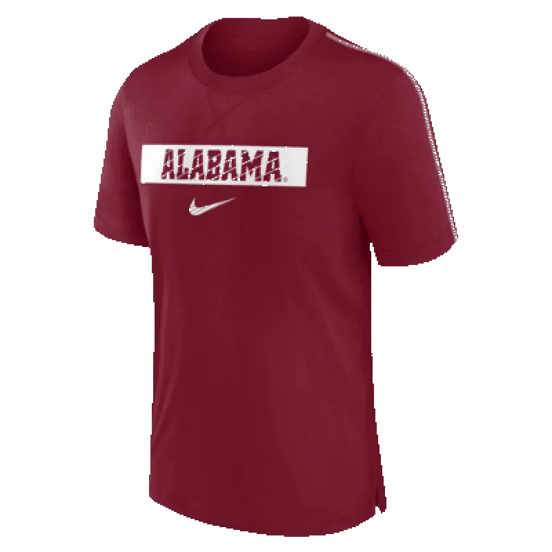Alabama Crimson Tide Sideline Player Men's Nike Dri-FIT College T-Shirt sold by Nike