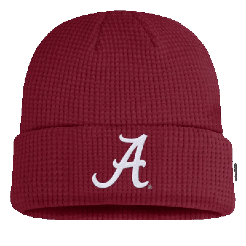 Alabama Crimson Tide Sideline Terra Men's Nike College Cuffed Beanie sold by Nike