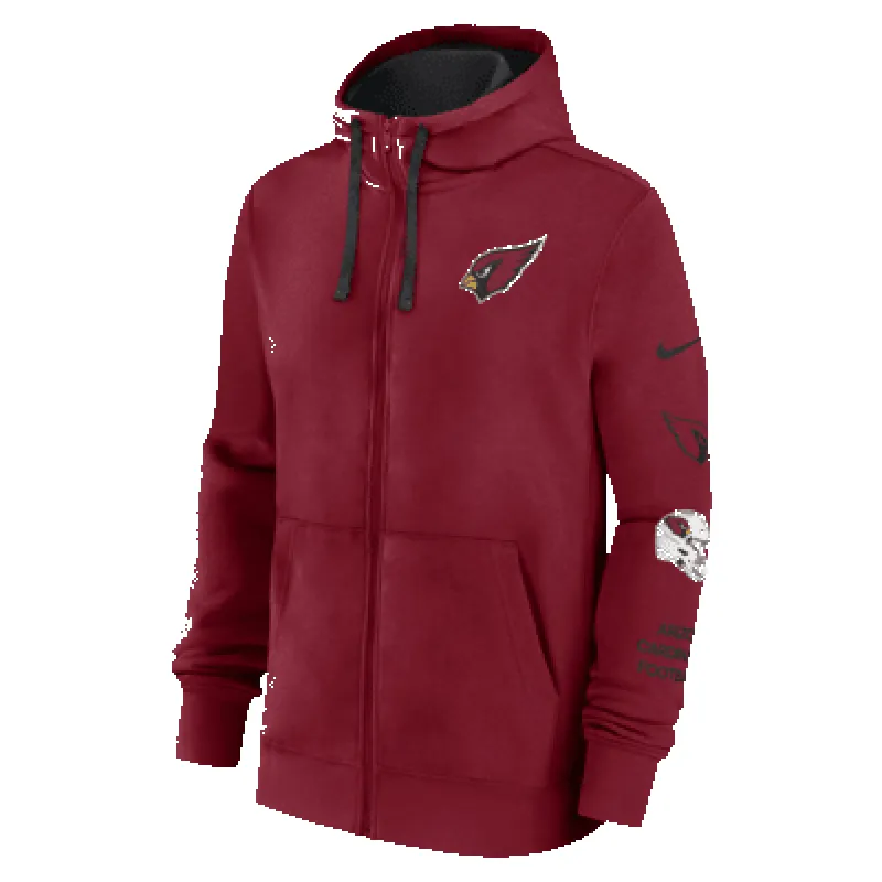 Arizona Cardinals Club Men's Nike NFL Full-Zip Hoodie sold by Nike