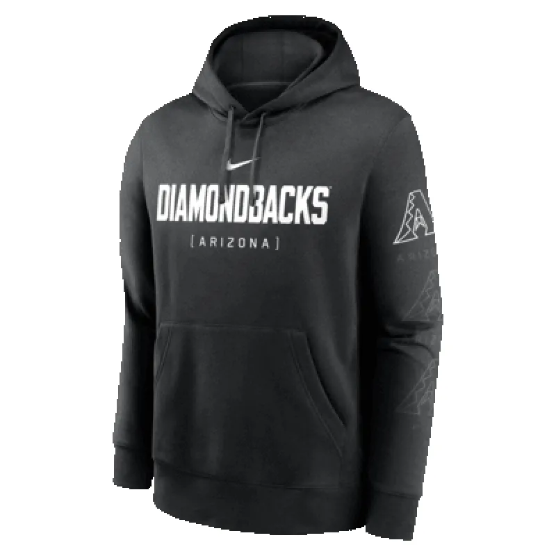 Arizona Diamondbacks Fashion Club Men's Nike MLB Pullover Hoodie sold by Nike