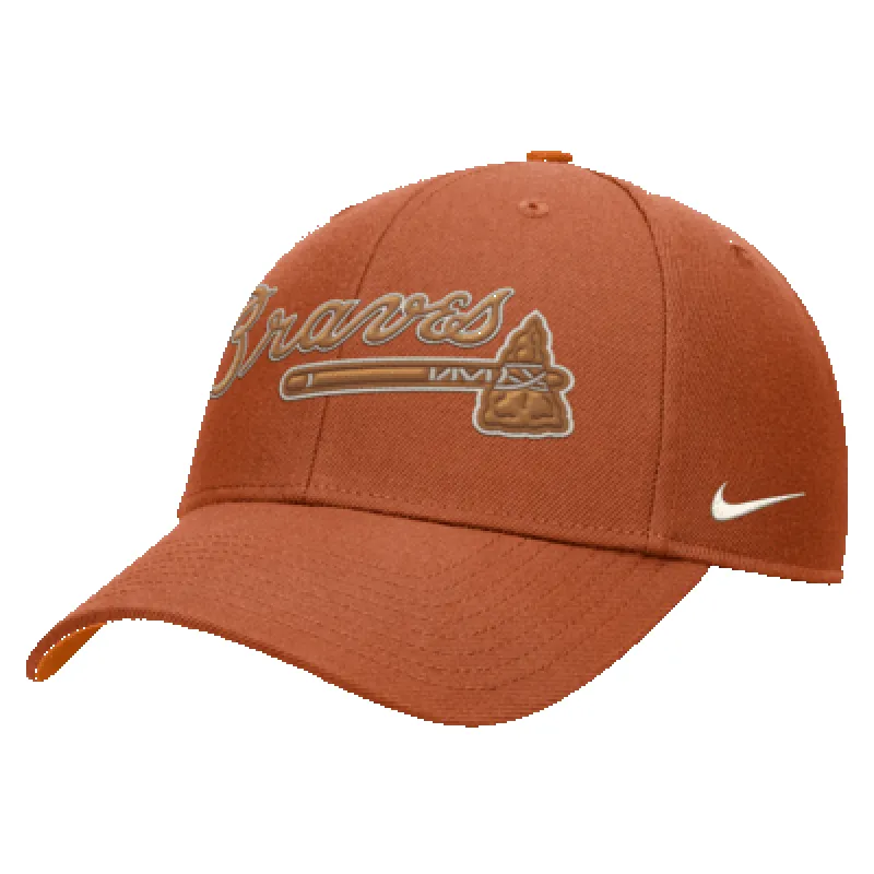 Atlanta Braves Rise Dunk Men's Nike Dri-FIT MLB Adjustable Hat made by Nike