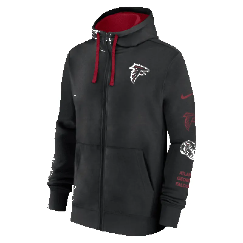 Atlanta Falcons Club Men's Nike NFL Full-Zip Hoodie sold by Nike