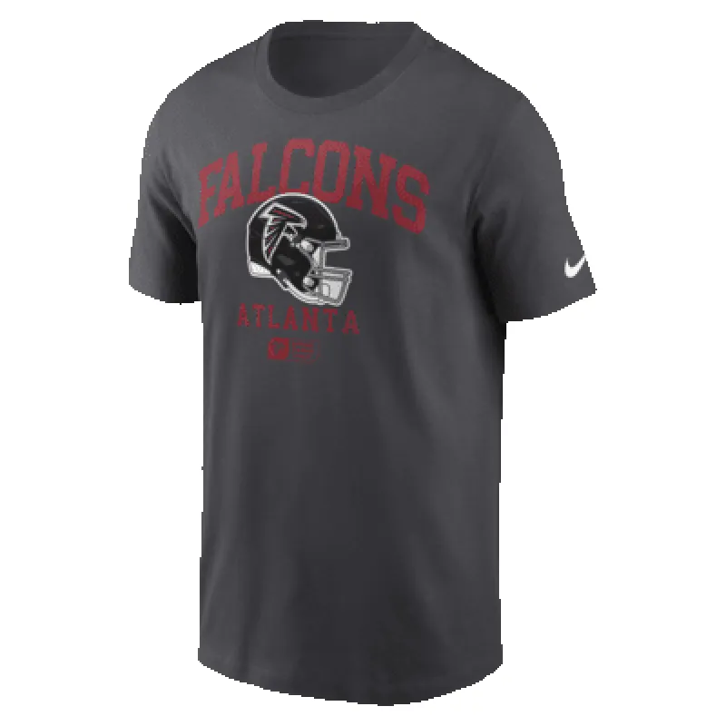 Atlanta Falcons Helmet Essential Men's Nike NFL T-Shirt sold by Nike