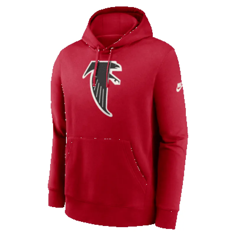Atlanta Falcons Rewind Club Logo Men’s Nike NFL Pullover Hoodie sold by Nike