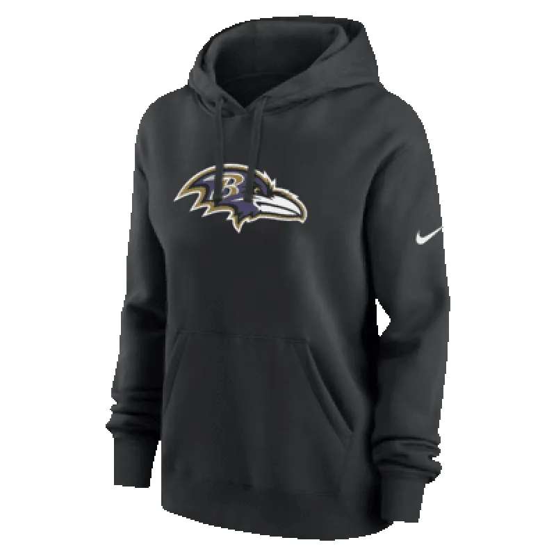 Baltimore Ravens Club Women's Nike NFL Pullover Hoodie sold by Nike