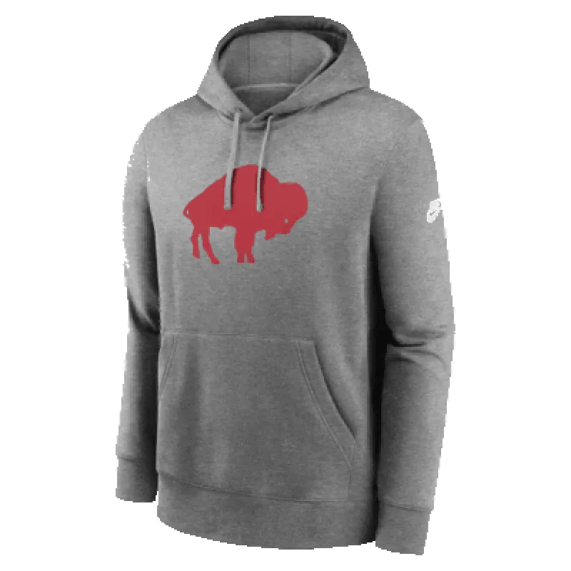 Buffalo Bills Rewind Club Logo Men’s Nike NFL Pullover Hoodie made by Nike