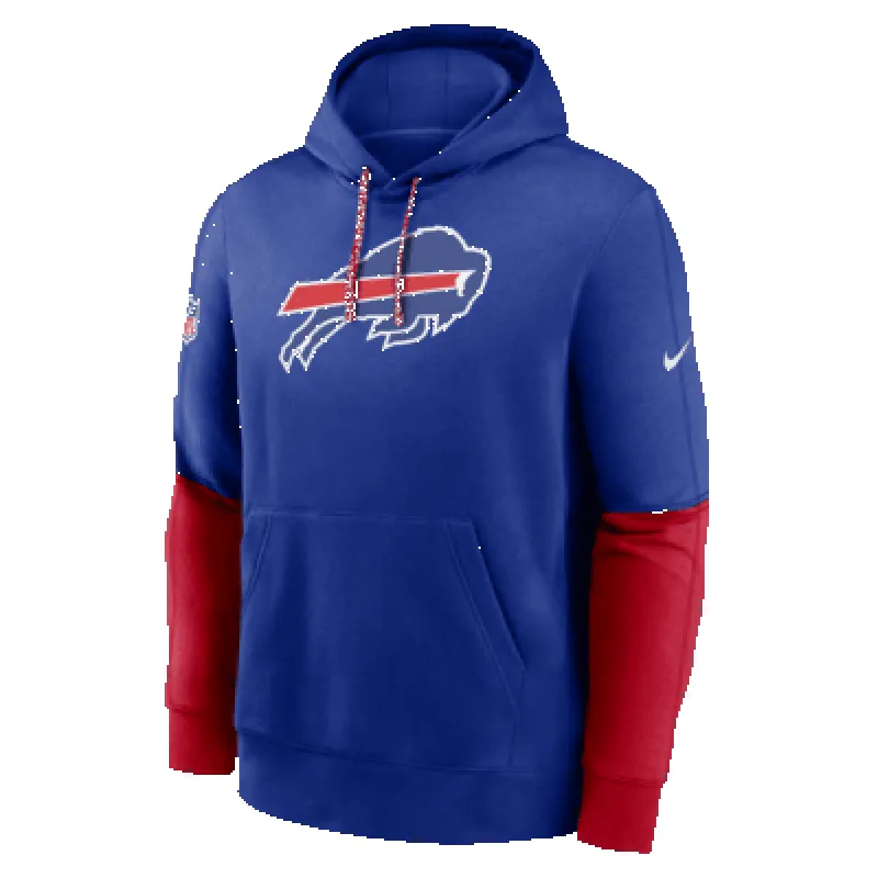Buffalo Bills Sideline Team Issue Club Men's Nike NFL Pullover Hoodie sold by Nike