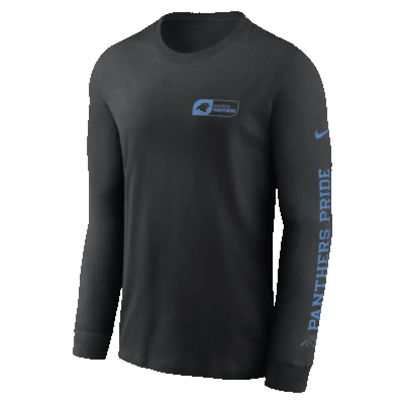 Carolina Panthers All Out Men's Nike NFL Long-Sleeve T-Shirt sold by Nike