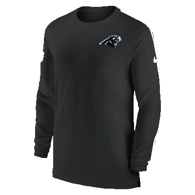 Carolina Panthers Sideline Coach Men's Nike Dri-FIT NFL Long-Sleeve Top sold by Nike