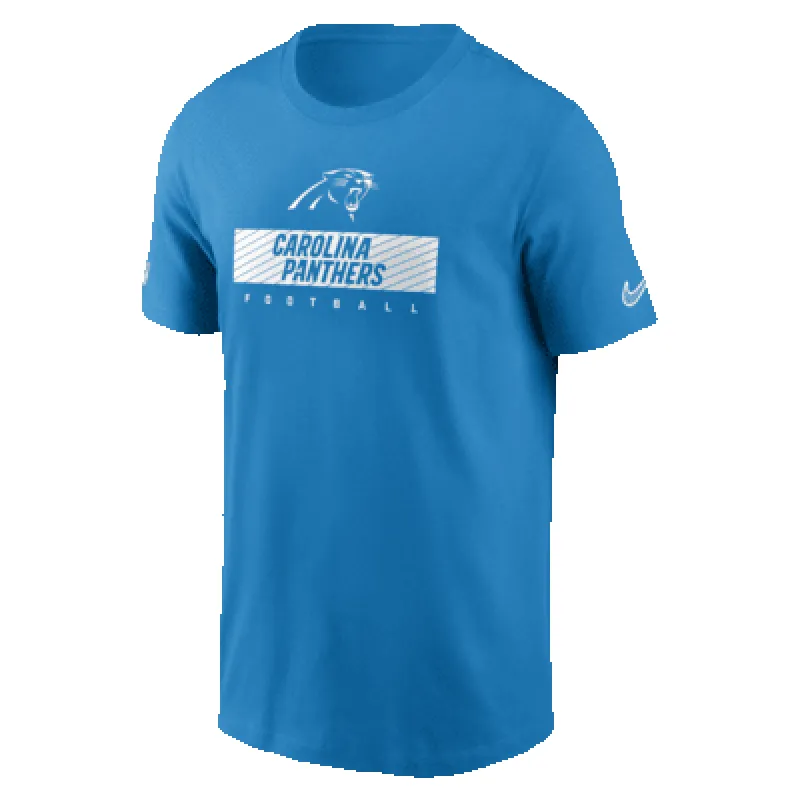 Carolina Panthers Sideline Team Issue Men's Nike Dri-FIT NFL T-Shirt sold by Nike