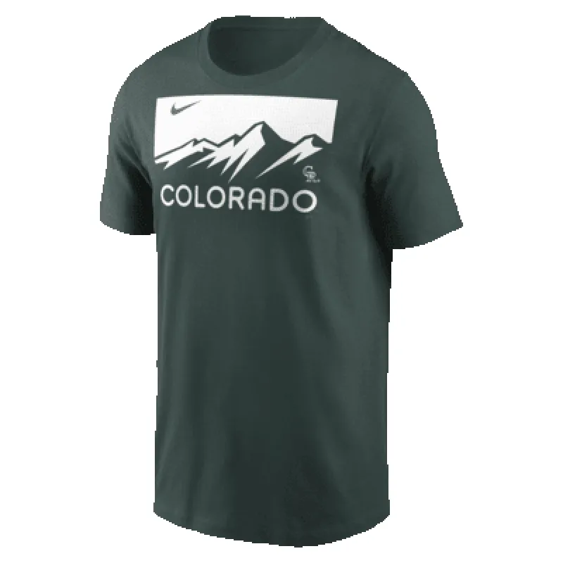 Charlie Blackmon Colorado Rockies City Connect Fuse Men's Nike MLB T-Shirt sold by Nike