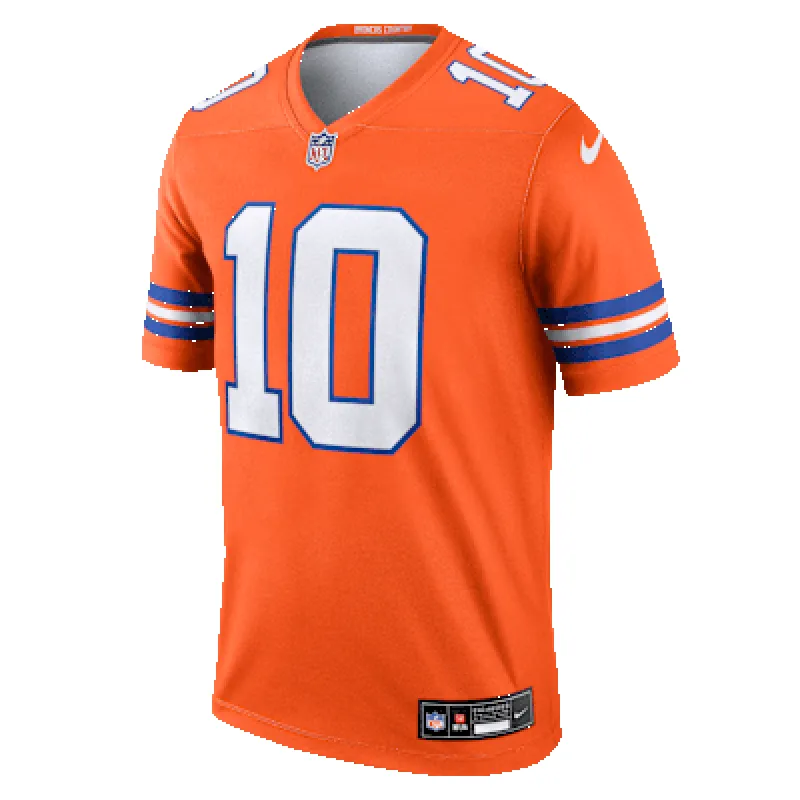 Bo Nix Denver Broncos Men's Nike Dri-FIT NFL Legend Jersey sold by Nike
