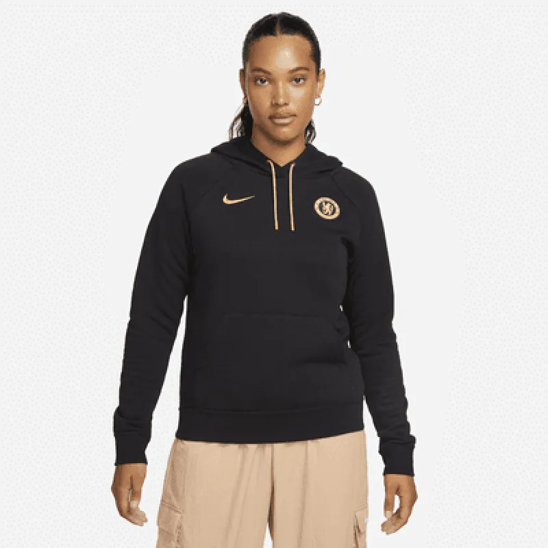Chelsea FC Essential Women's Nike Fleece Pullover Hoodie sold by Nike
